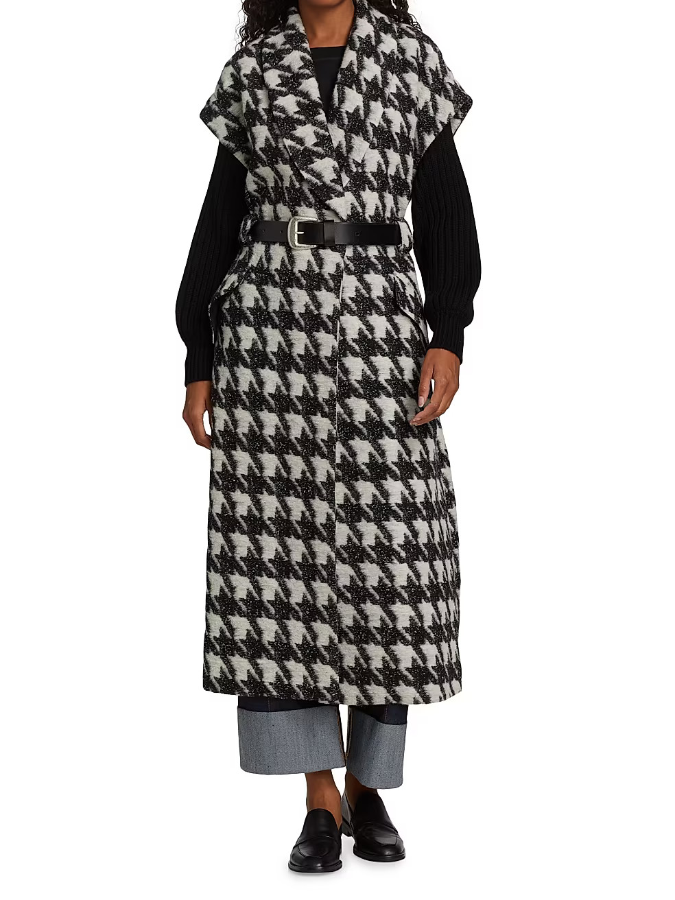 Melissa Houndstooth Coat | Saks Fifth Avenue