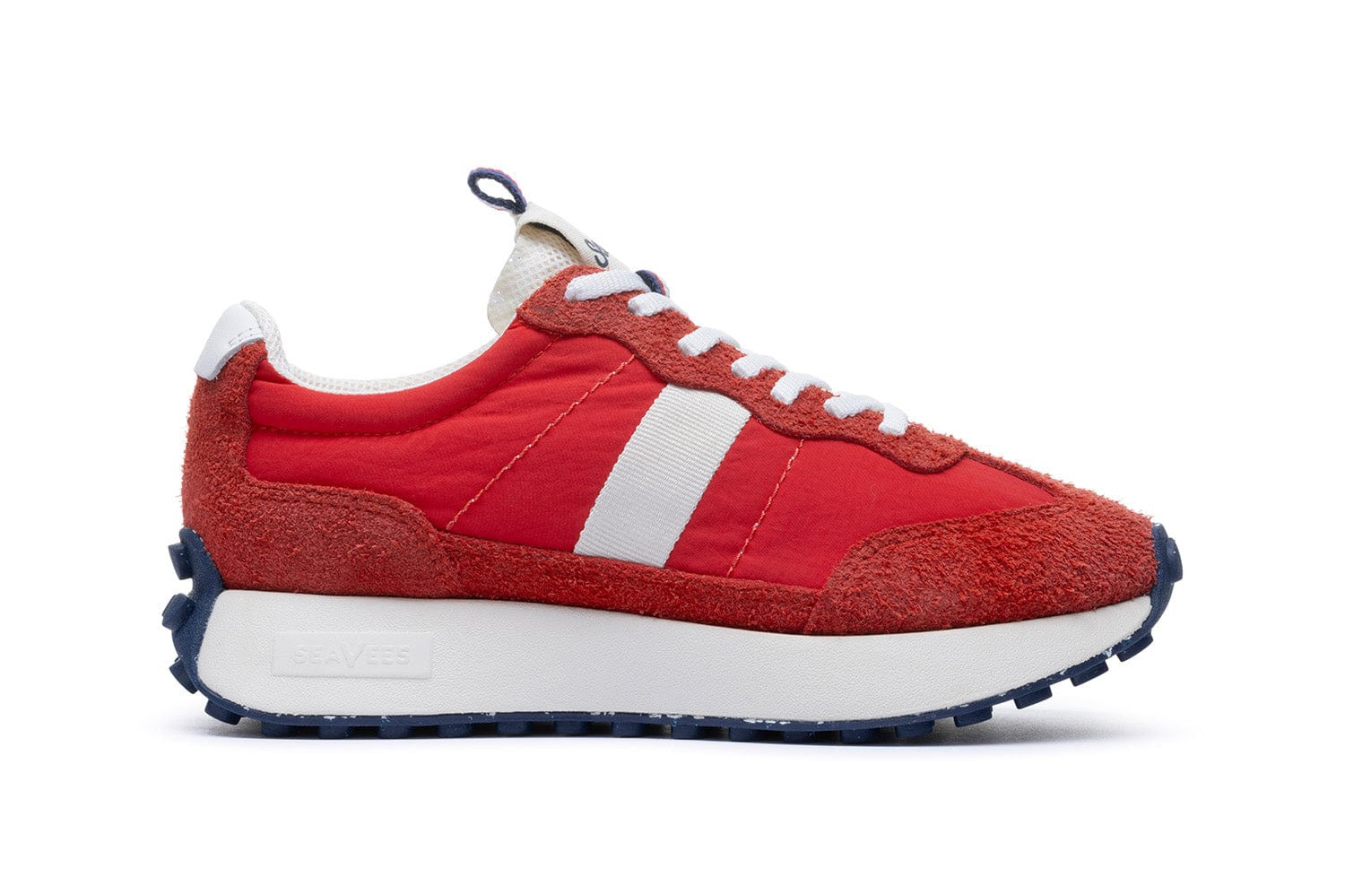 Womens - Acorn Trainer - Candy Apple Red | SeaVees (US)