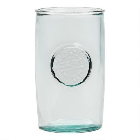 Tall Recycled Spanish Glasses 4 Pack | World Market