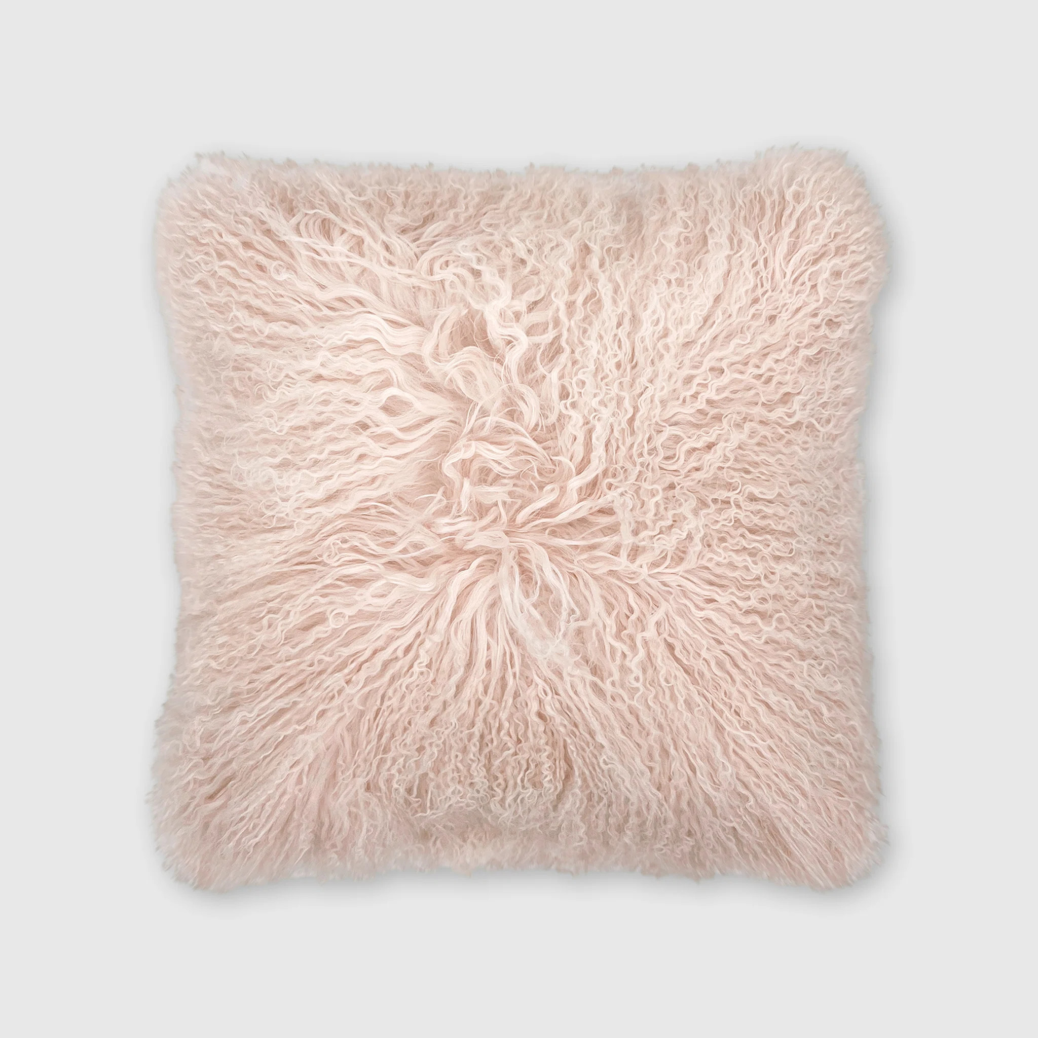 Kiefer Square Mongolian Sheepskin Pillow Cover And Insert | Wayfair | Wayfair North America