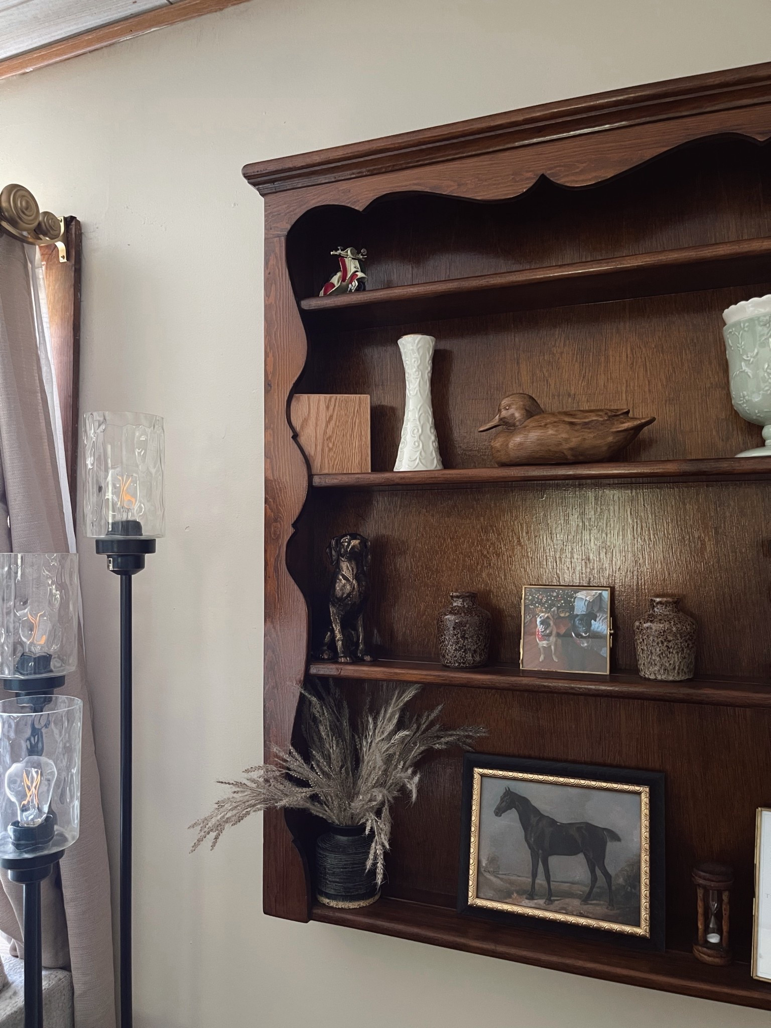 Shelf styling inspo✨ 

Still need to add more pieces...

#LTKSeasonal #LTKStyleTip #LTKHome