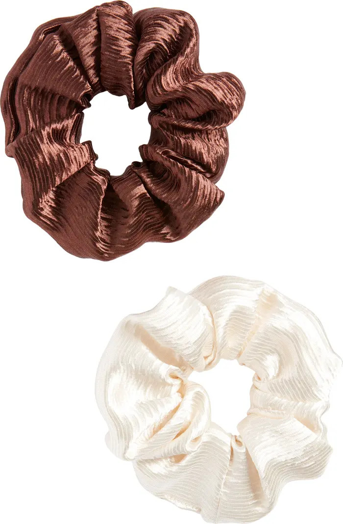 2-Pack Satin Scrunchies | Nordstrom