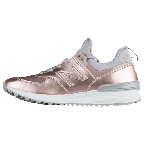 New Balance 574 Sport - Womens - Rose Gold/Silver Mink | Six:02