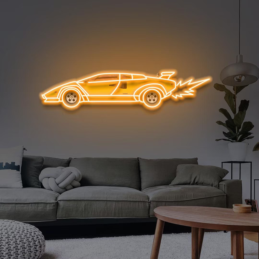 Race Car LED Neon Sign - Etsy | Etsy (US)