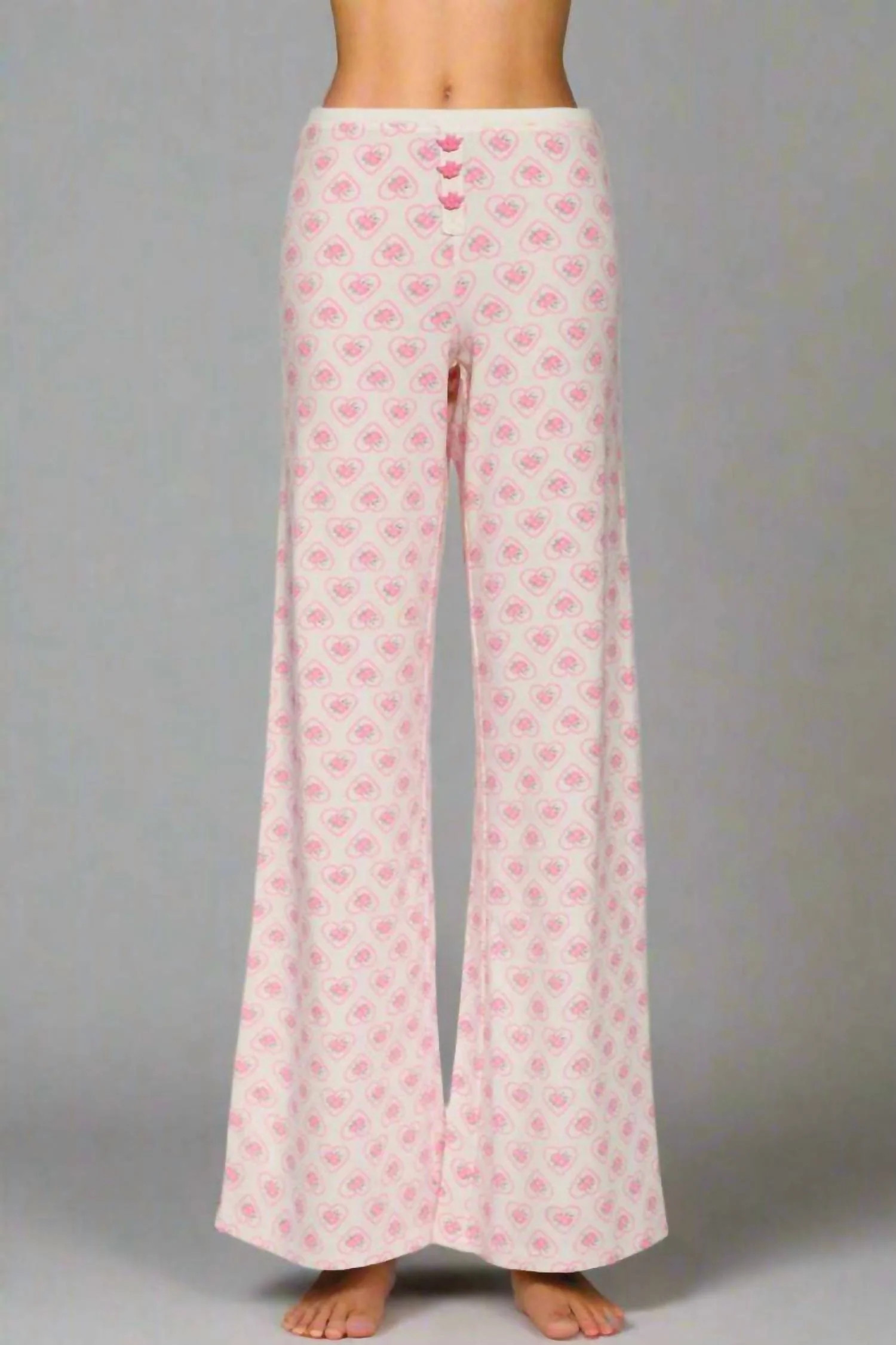 Sweet Sadie Pj Bottoms In Pink | Shop Simon