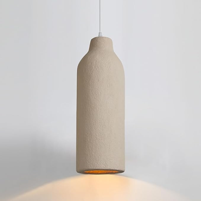 Wabi-sabi Antique Resin Pendant Light, Japanese Vintage Ceiling Hanging Lamp for Dining Room Kitc... | Amazon (US)