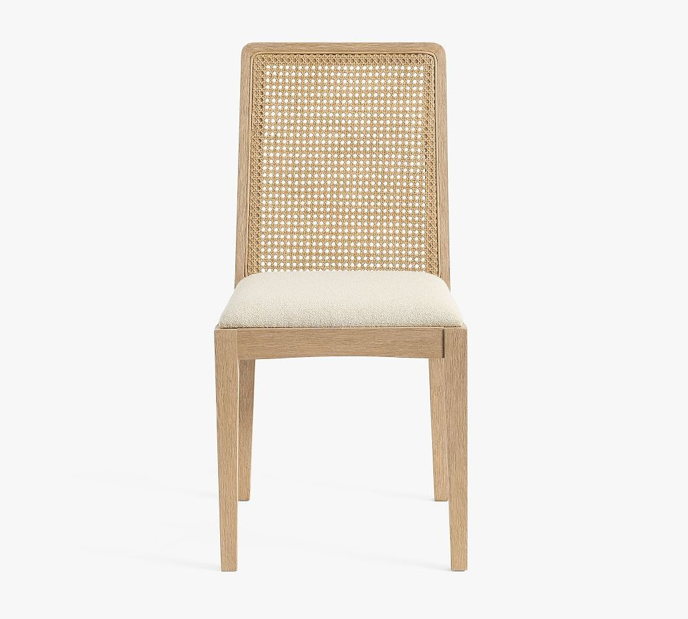 Open Box: Monty Cane Dining Side Chair, Seadrift | Pottery Barn (US)