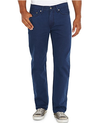 Levi's 514 Straight Dress Blues Padox Canvas Twill Pants | Macys (US)