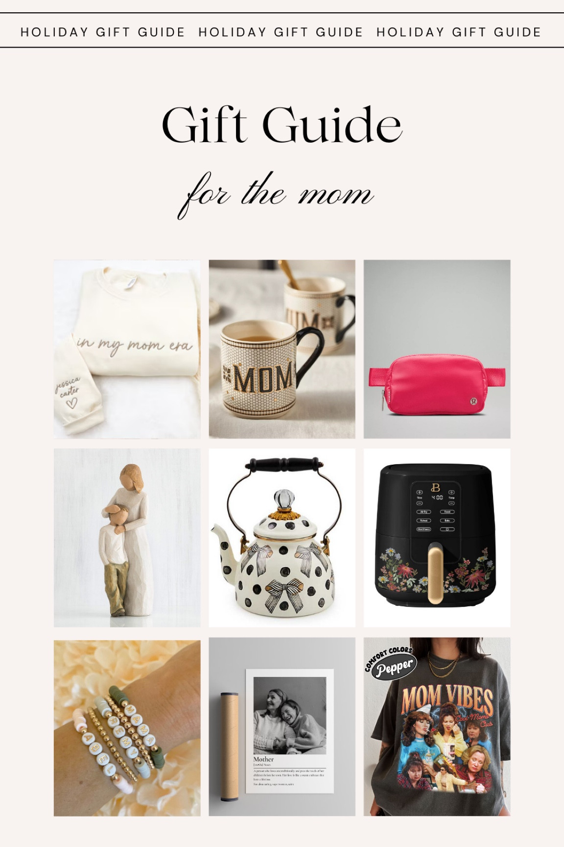 GIFT GUIDE for the mom in your life 💕

#LTKSaleAlert #LTKGiftGuide #LTKHoliday