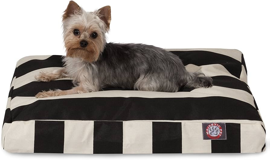 Majestic Pet Rectangle Small Dog Bed Washable – Non Slip Comfy Pet Bed – Dog Crate Bed with R... | Amazon (US)