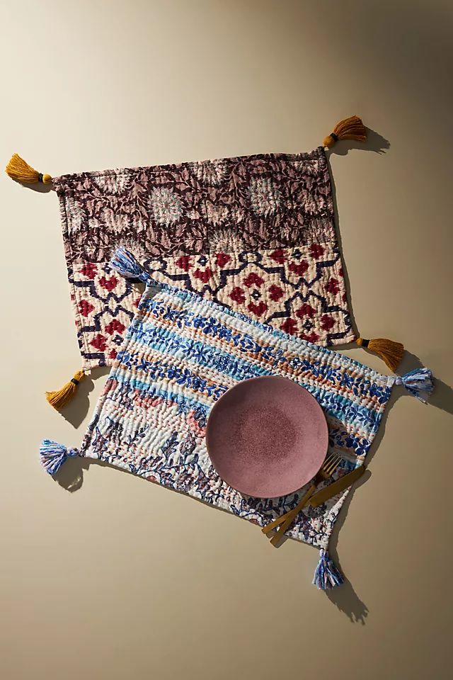 Upcycled Heritage Placemat | Anthropologie (US)