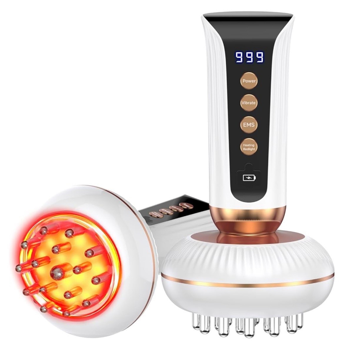 Lymphatic drainage device that stimulate your blood flow and red light therapy helps with inflammation 

#LTKselfcare #LTKfitnessgoals #LTKmorningroutine