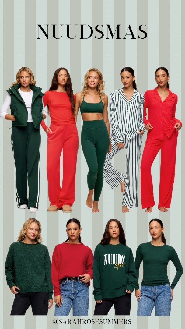 Nuuds Christmas Drop
Holiday Sweaters
Christmas Pajamas 

#LTKootd #LTKHoliday