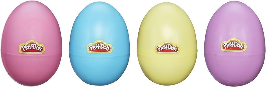 Play-Doh Spring Eggs Easter Eggs 4 pack | Amazon (US)