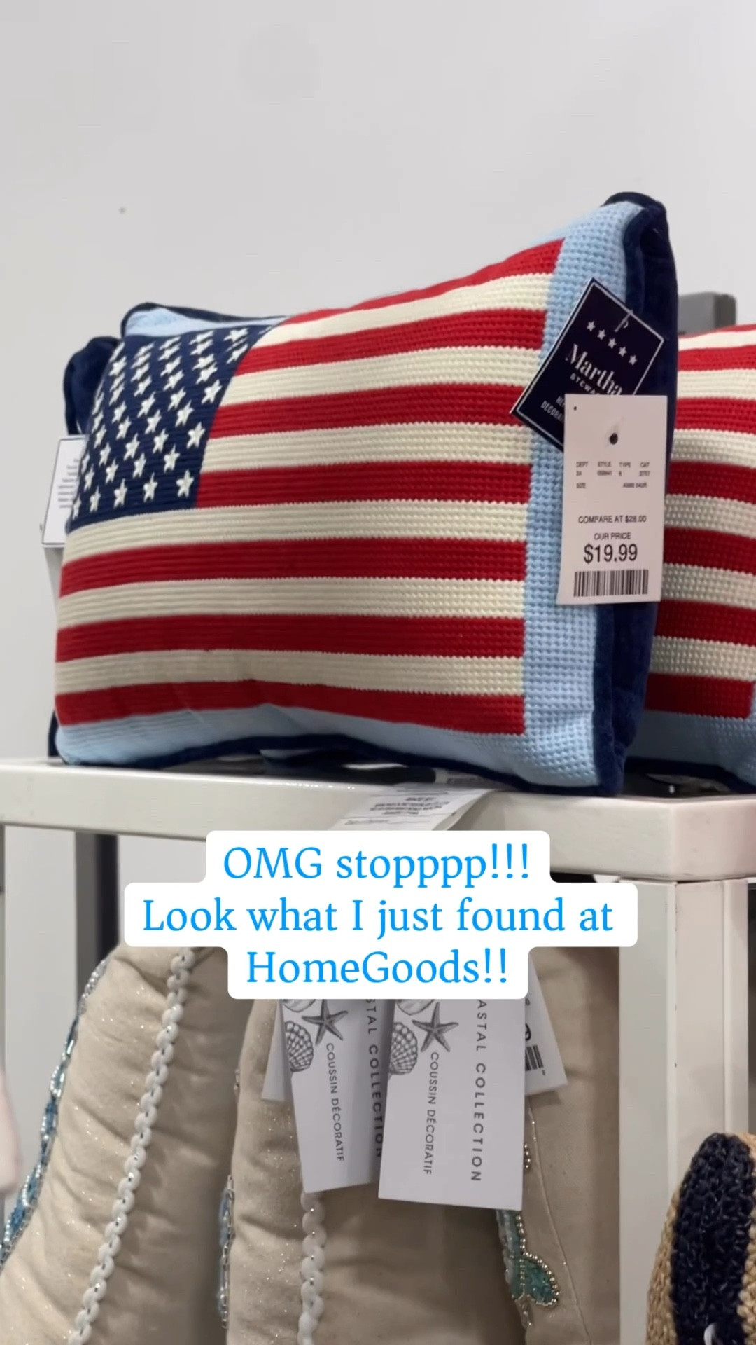 Immediately added this $20 gorgeous 🇺🇸 needlepoint pillow to my cart!! So gorgeous and festive for all summer long at the beach house!! And I have the perfect spot for it on my blue and white striped slipper chair!! 😍🙌🏻🇺🇸 Even more needlepoint pillows linked too!!

#LTKHome #LTKSaleAlert