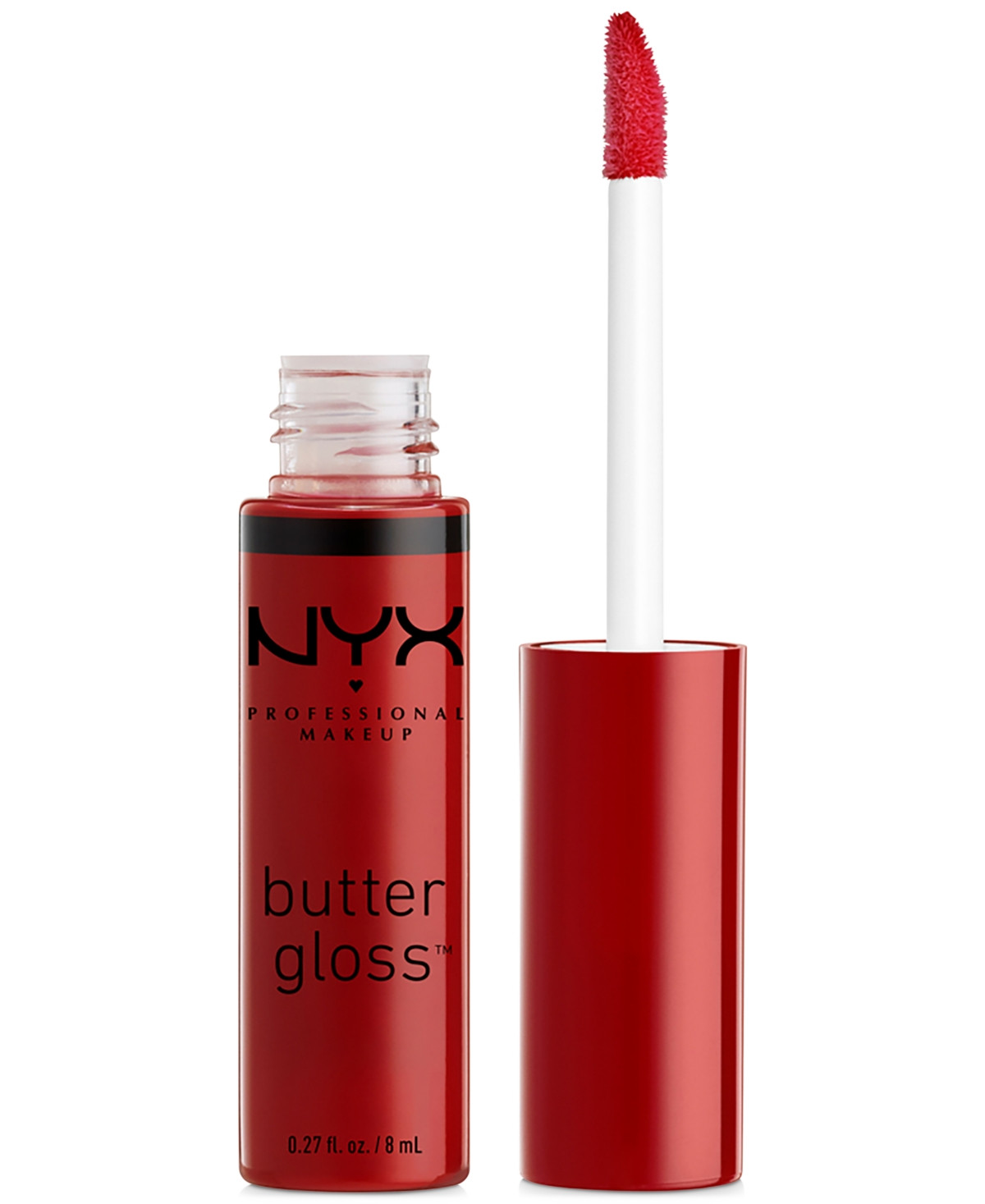 Nyx Professional Makeup Butter Gloss Non-Stick Lip Gloss - Red Velvet | Macy's
