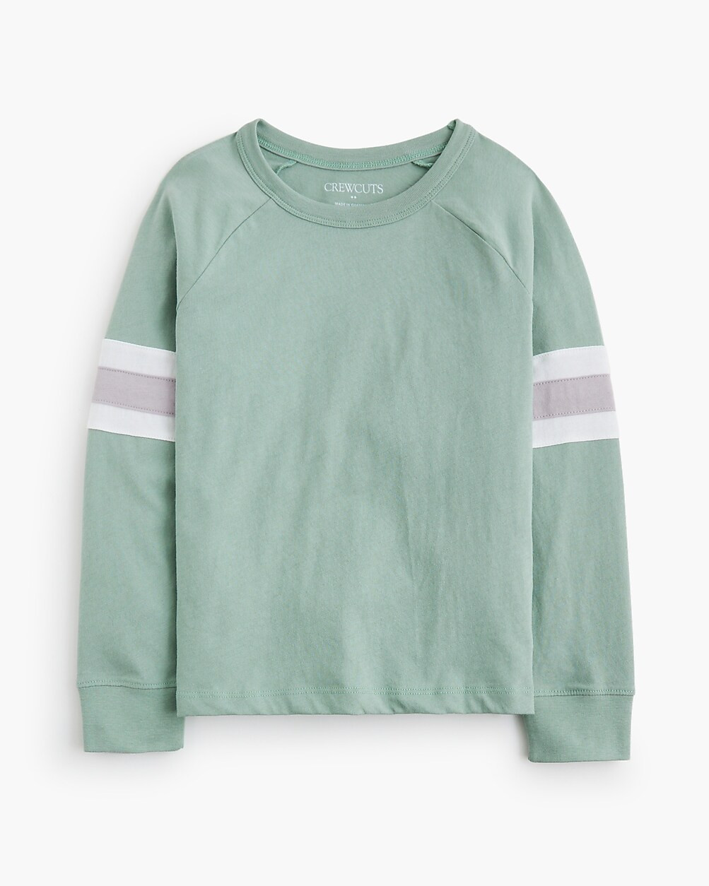 Boys' long-sleeve striped raglan tee | J.Crew Factory