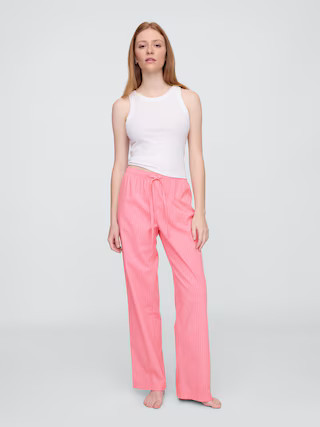 Poplin PJ Pants | Gap Factory