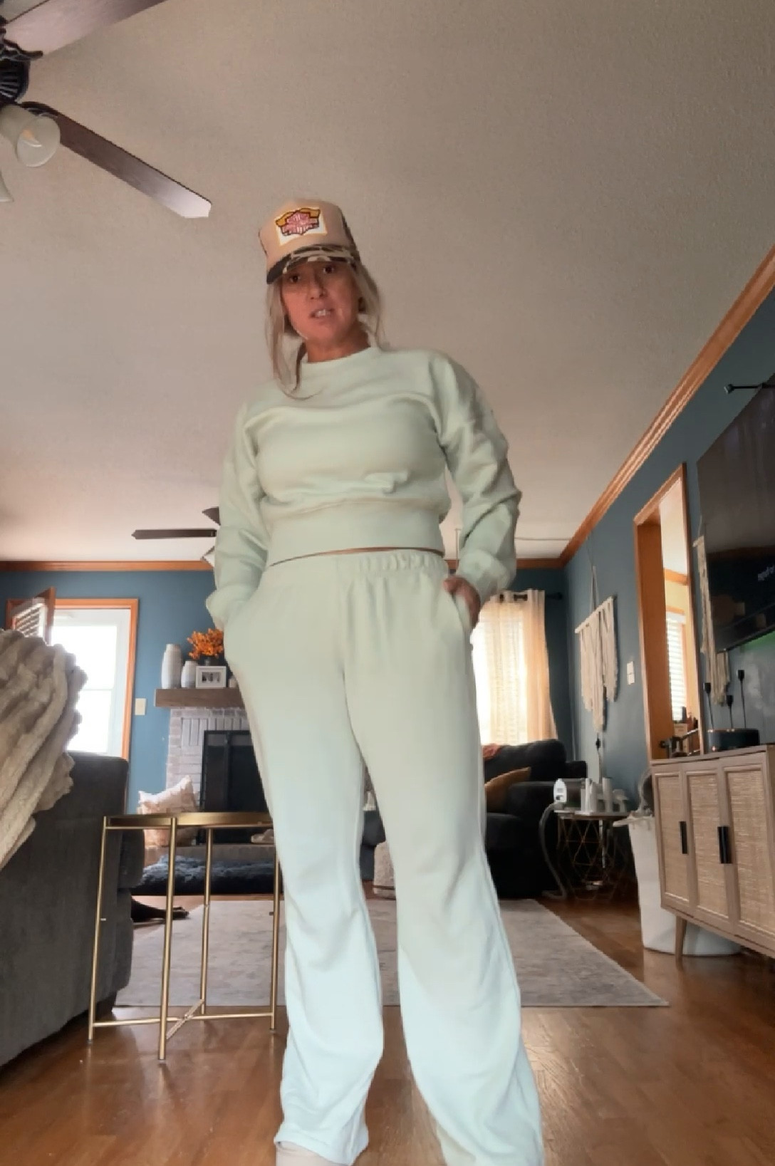 Two piece set! Perfect for that Fall weather!
#loungeset #fallootd #target #comfy #fallfashion 

#LTKMidsize #LTKStyleTip #LTKFindsUnder100