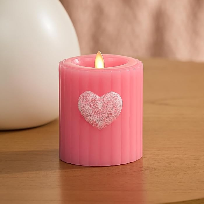 Luminara Flickering Flameless 3.7" x 4.5" Pillar Candle, Battery Operated Remote Ready (Sold Sepa... | Amazon (US)