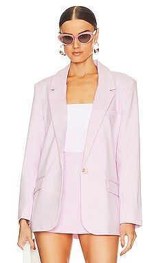 Steve Madden Kaira Blazer in Pink Tulle from Revolve.com | Revolve Clothing (Global)