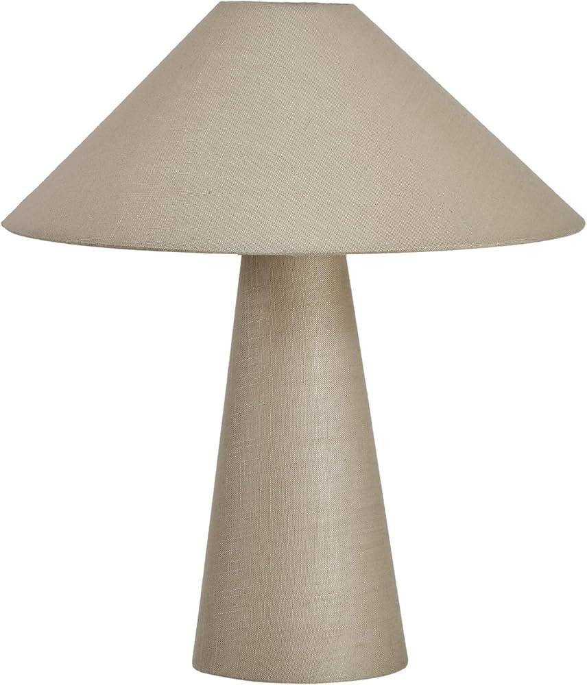 Bloomingville 25 Watt Lumina Natural Linen Table Lamp, Natural | Amazon (US)