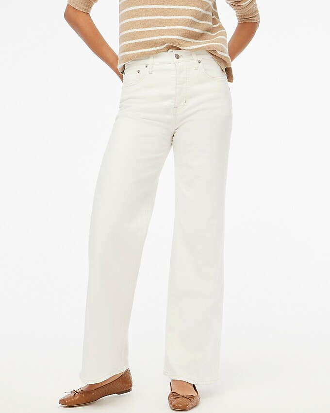 Premium Edition vintage wide-leg jean with button fly in all-day stretch | J.Crew Factory