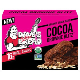 Dave's Killer Bread, Cocoa Brownie Blitz Organic Snack Bars, 4 Individually Wrapped Snack Bars1.7... | CVS Health