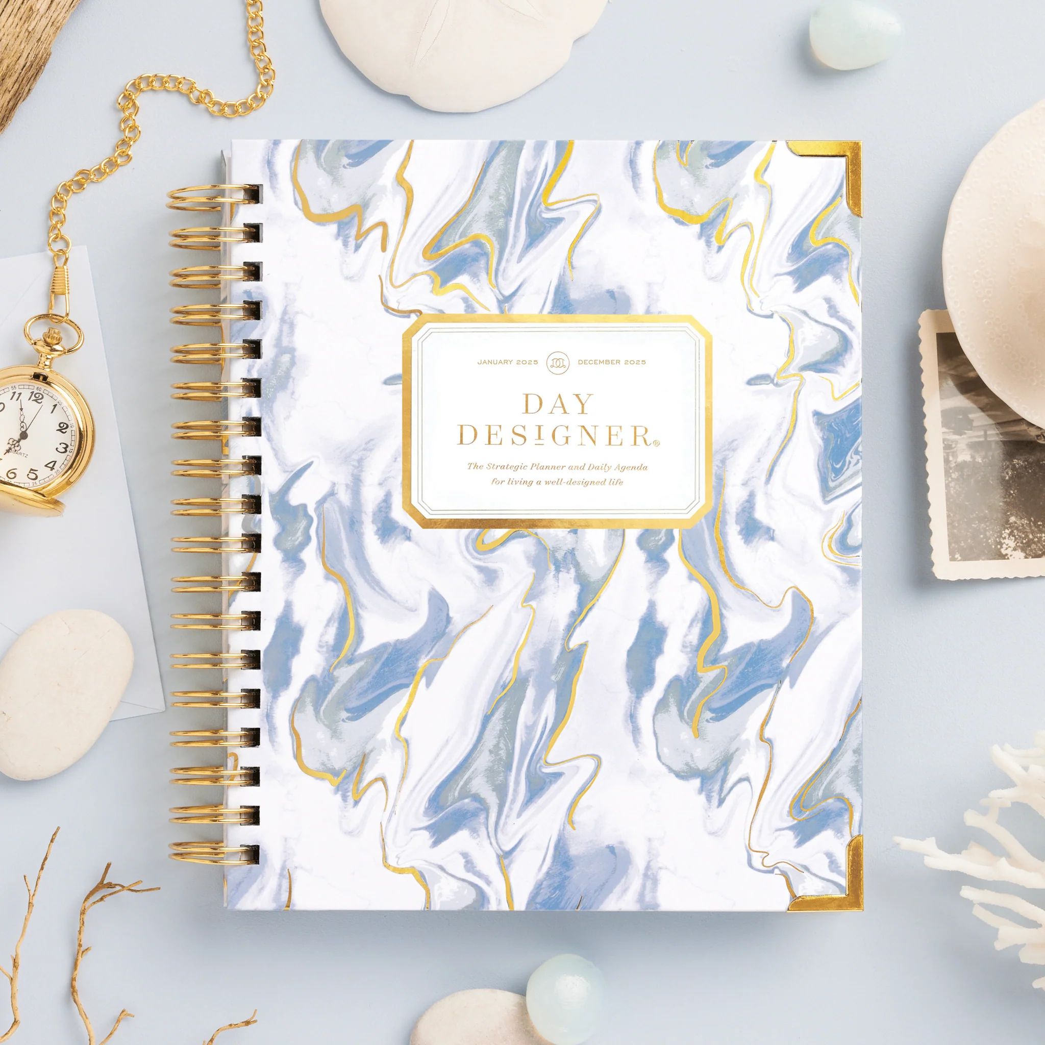 2025 Daily Planner: Azure | Day Designer