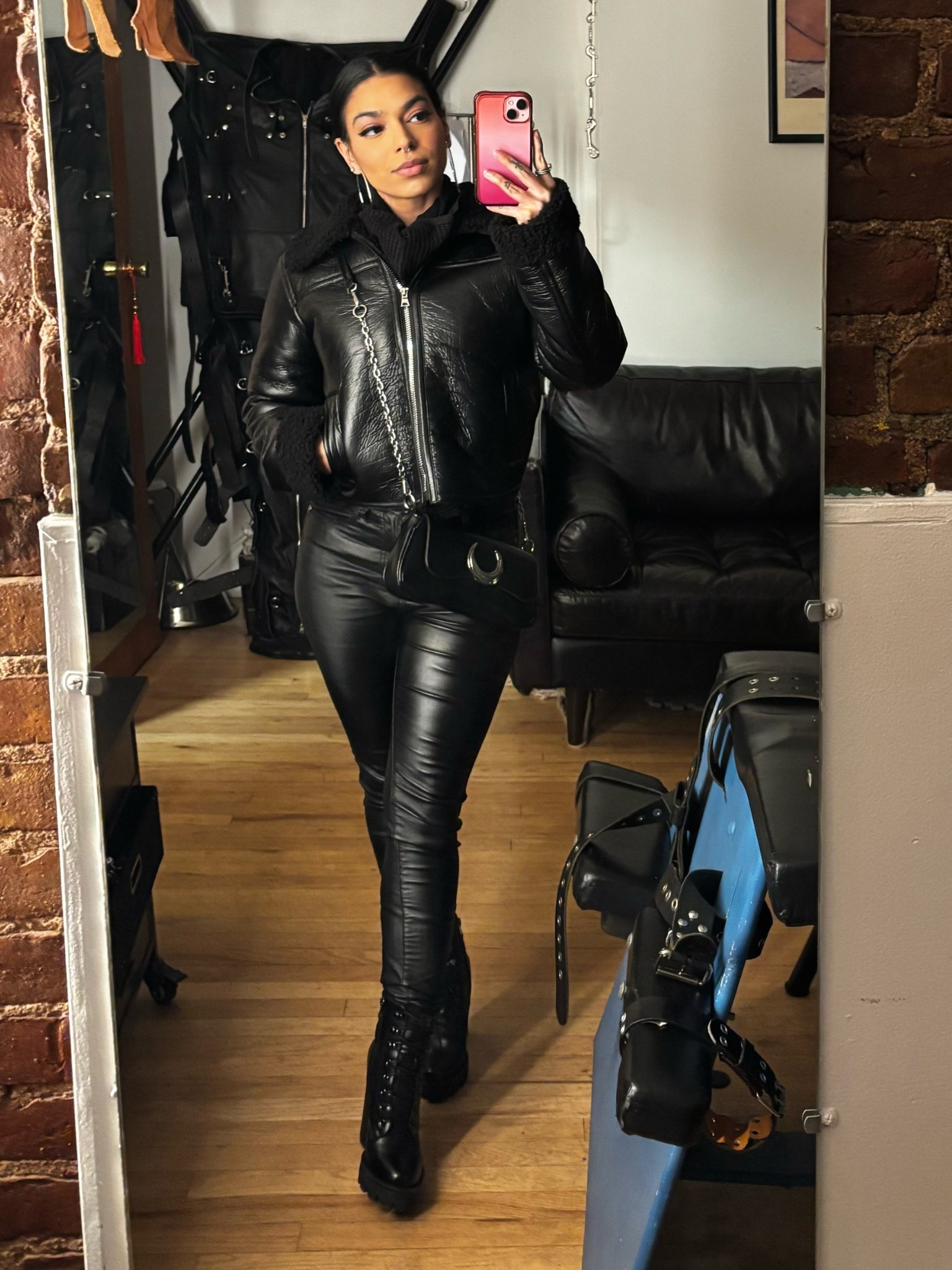 Leather weather 