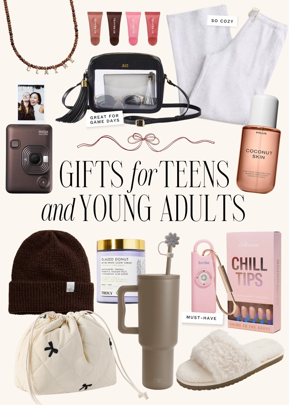 Holiday Gift Guide 🎁 holiday gift guide 2025, gifts for teen girls, gifts for college girls, trendy gifts, amazon finds, tiktok favorites, cozy gifts, beauty gifts, fashion gifts, stocking stuffers, aesthetic gifts, dorm room must haves, self care gifts, viral gifts, cute gifts under $50, holiday gifts for her, holiday gift for teen, teen girl gifts 

#LTKHoliday #LTKGiftGuide #LTKFindsUnder50