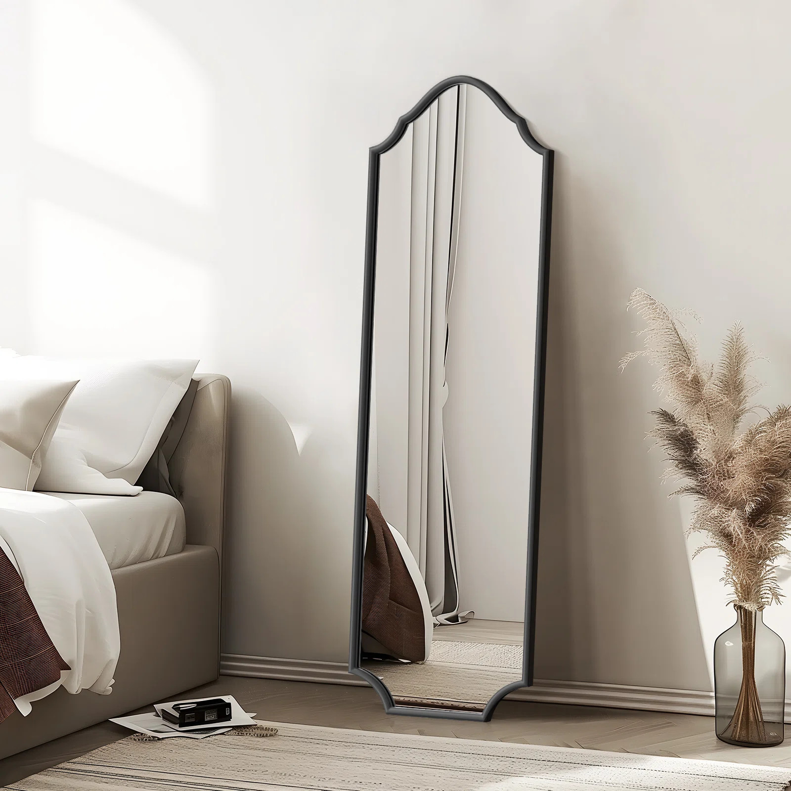 Lilith Metal Full Length Leaner Mirror | Wayfair North America
