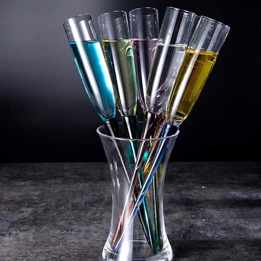 6pcs Acrylic Champagne Flutes | Amazon (US)