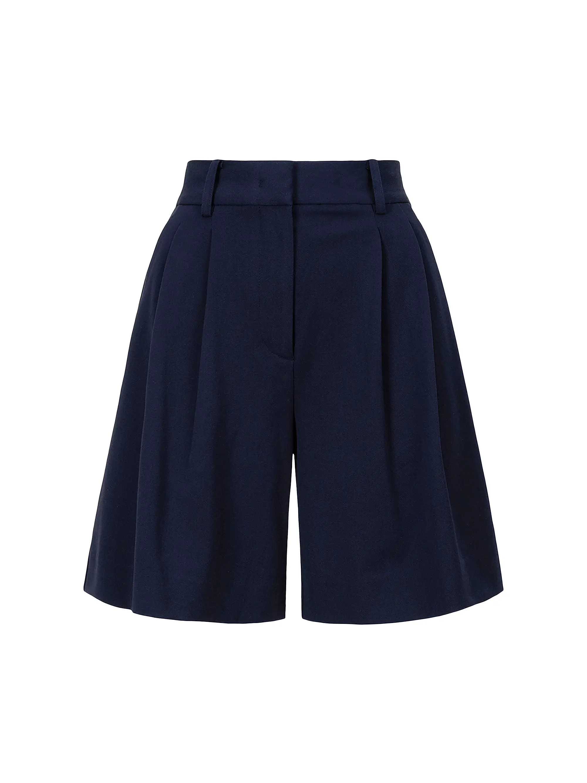 Luisa Long Pleated Shorts | Saks Fifth Avenue
