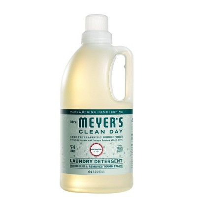Mrs. Meyer's Clean Day Laundry Detergent 74 Loads - Birchwood - 64 fl oz | Target