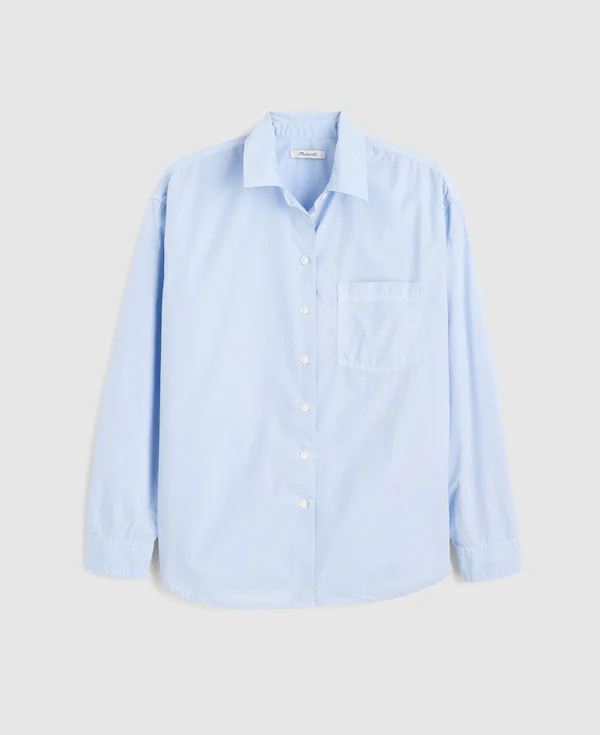 The Easy Shirt in Poplin | Madewell