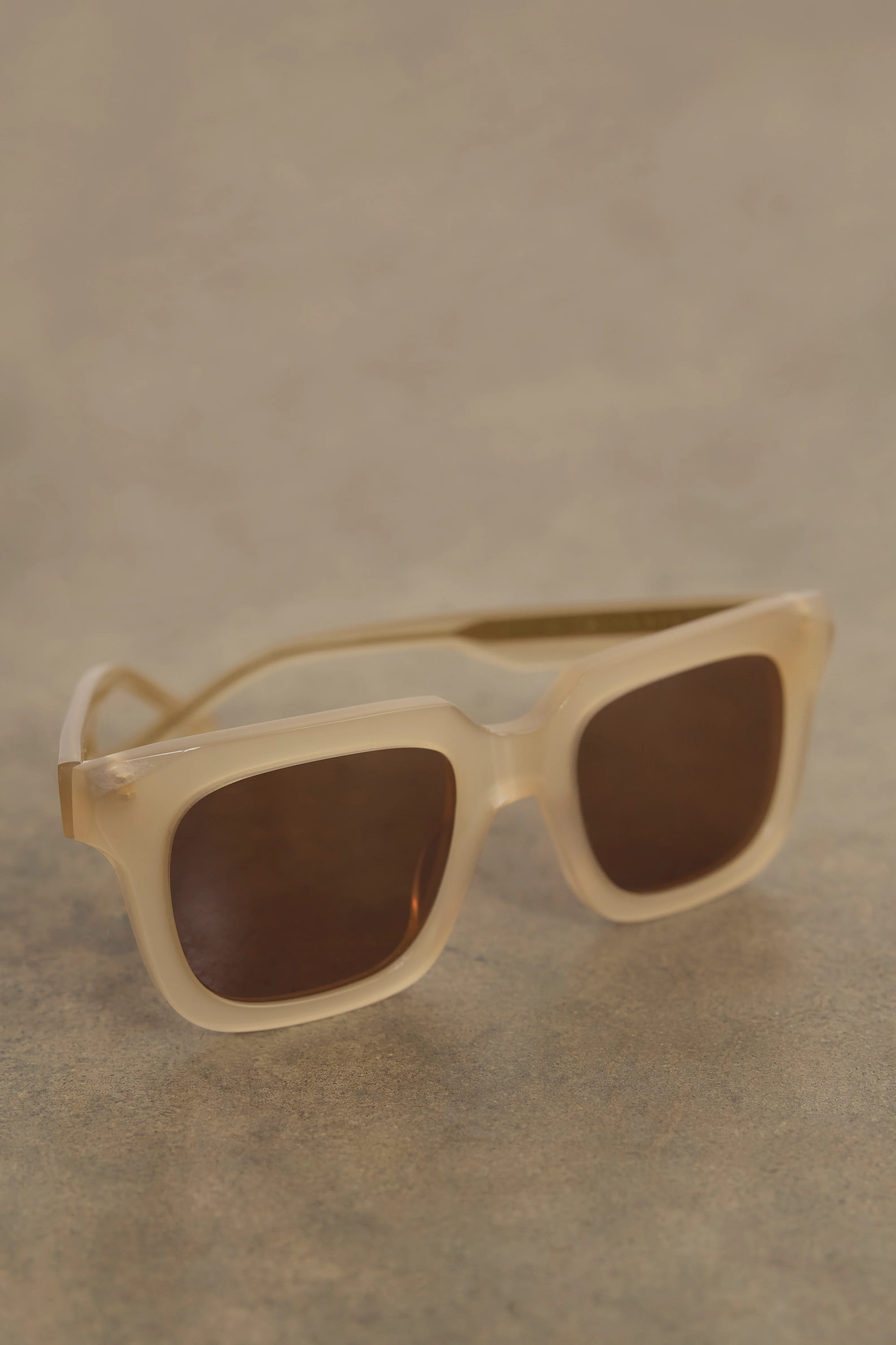 WYSE x FINLAY Tavistock Sunglasses - Nude | WYSE London