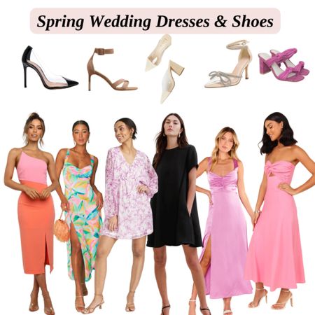 We have a spring wedding this year and I’m so excited for it!!! Soooo I am researching dresses now because I want to get a new one! Found some cute options! Which is your fave?! #springwedding #weddingguestdress 

#LTKwedding #LTKSpringSale #LTKSeasonal