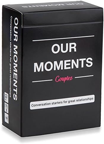 OUR MOMENTS Couples: 100 Thought Provoking Conversation Starters for Great Relationships - Fun Conve | Amazon (US)