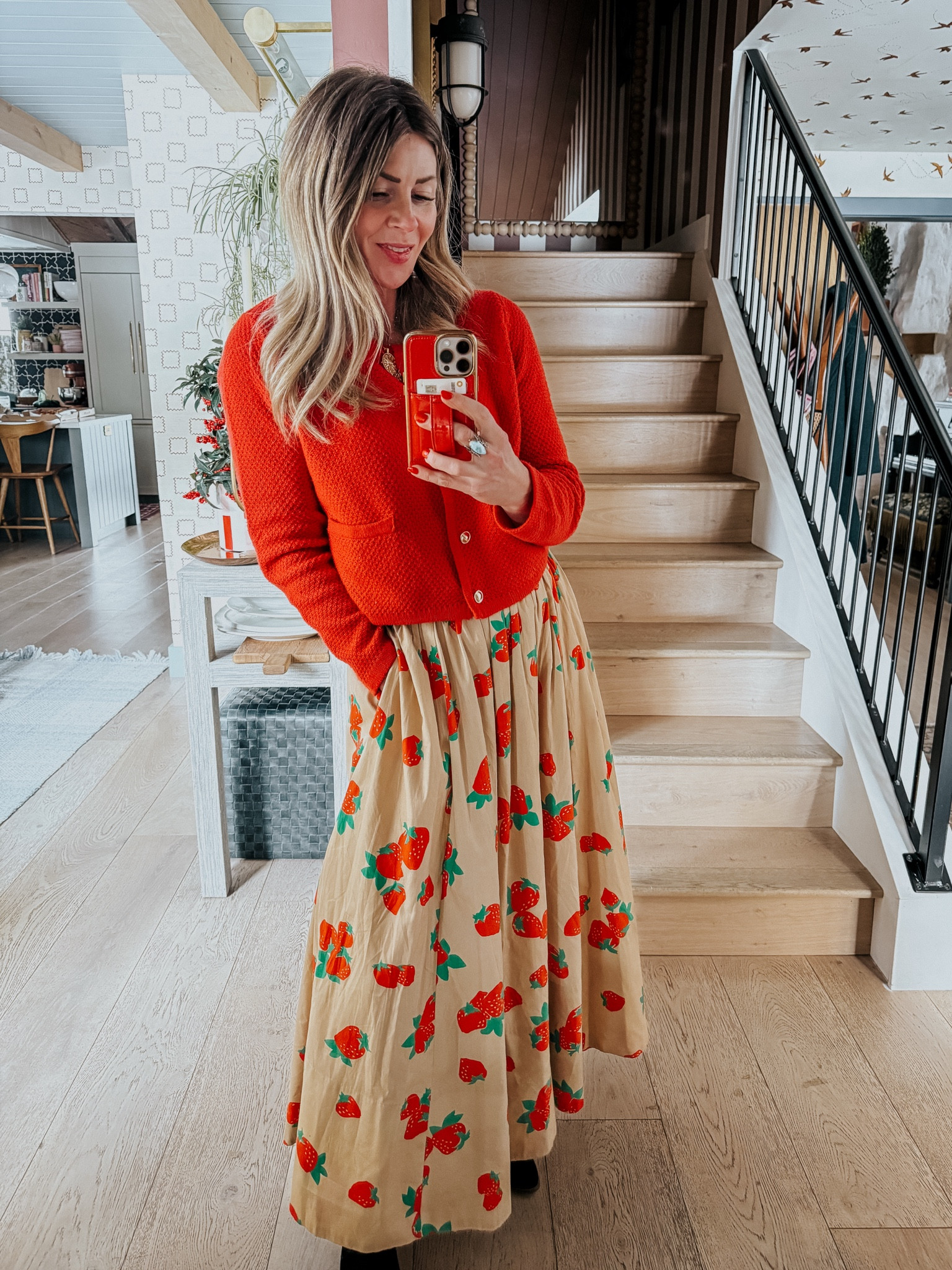 Skirt reg size small
Top in medium

@anthropologie 
20% off $100 purchase 
3-7 to 3-10
BROOKE20
*some exclusions 
