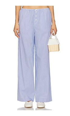 NIA Adnan Pant in Marine Blue from Revolve.com | Revolve Clothing (Global)