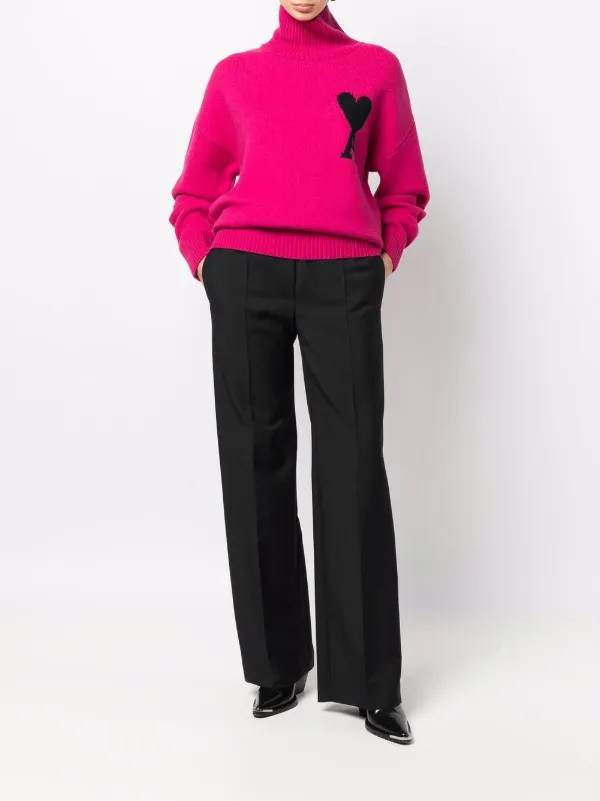 Ami de Coeur roll-neck jumper | Farfetch Global