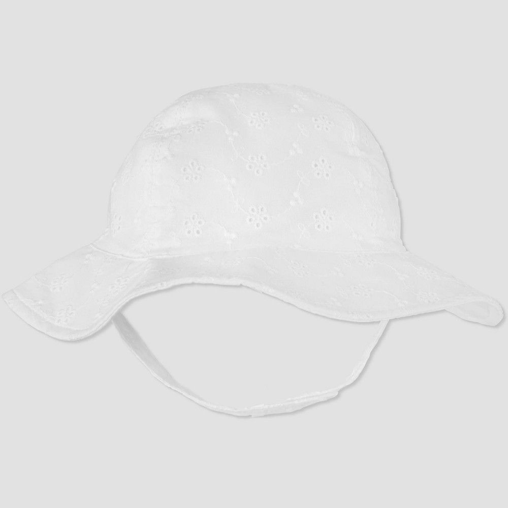 Baby Girls' Eyelet Swim Hat - Just One You made by carter's 6-12M, One Color | Target