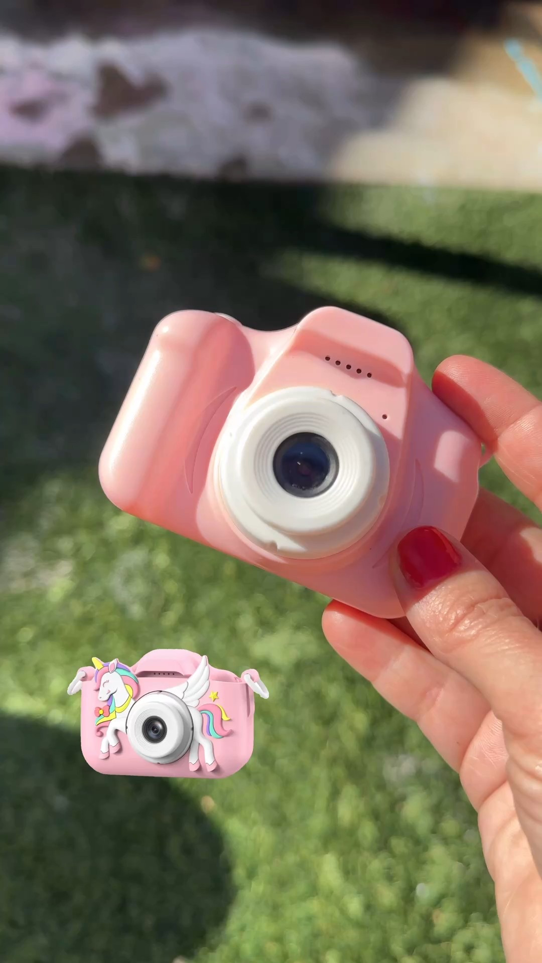 BEST last minute gifts. Comes with a strap and adorable design (not pictured cause the girlies took it off to play with it separately LOL). My kids use their cameras every day. They sell out quick so I linked similar ones as well!!  

#LTKKids #LTKGiftGuide #LTKHoliday