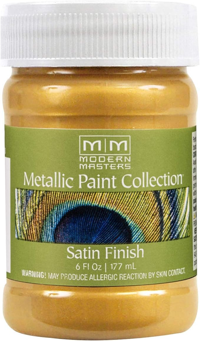 Modern Masters ME658-06 Metallic Gold Rush, 6-Ounce | Amazon (US)