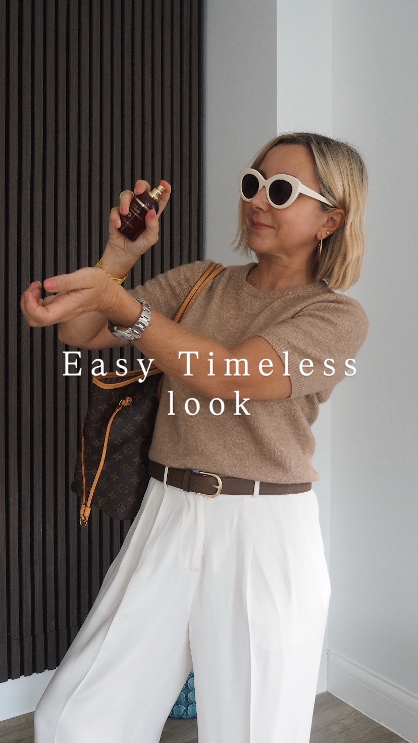 White trousers for A/W. Add chocolate accessories & fine knitwear 🍁

#LTKeurope #LTKuk #LTKautumn