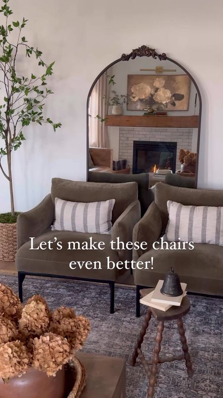 West elm Penn chair and ottoman, green arm chair, modern furniture, living room furniture 

#LTKHome #LTKVideo #LTKStyleTip