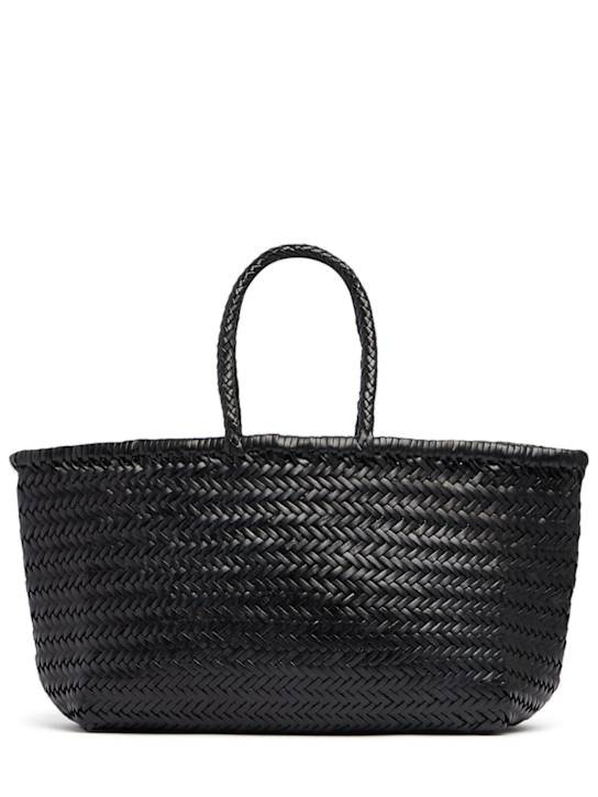Triple Jump Big bamboo leather bag | Luisaviaroma