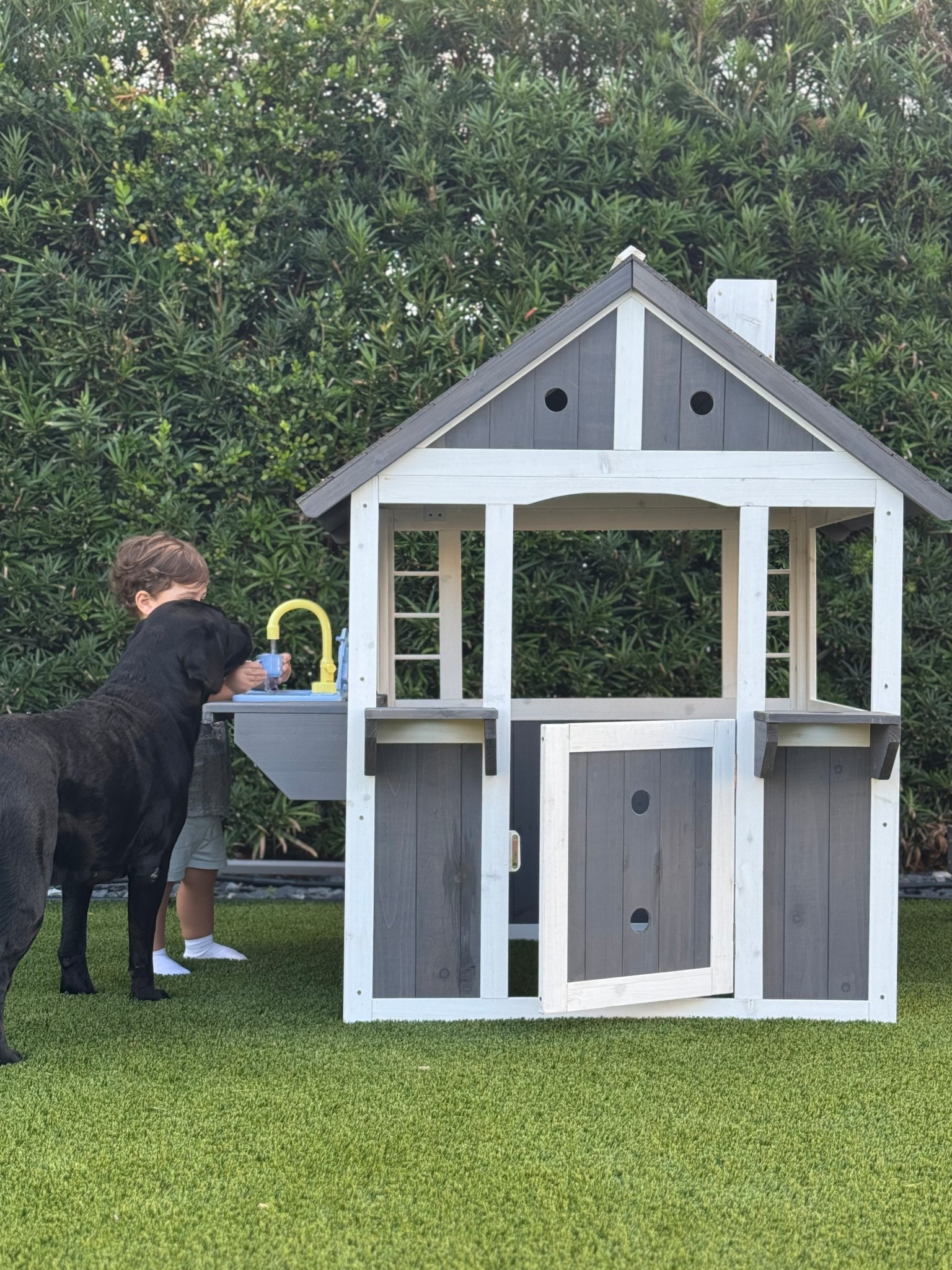 Perfect little play house for the backyard 🖤🧸✨

#LTKmomlife #LTKKids #LTKHome