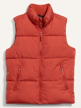 Frost-Free Water-Resistant Puffer Vest for Men | Old Navy (US)